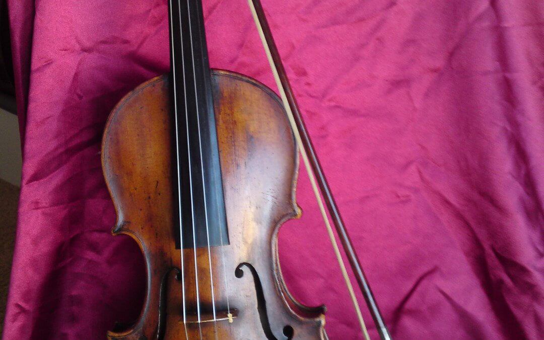 oude duitse viool 19e eeuw