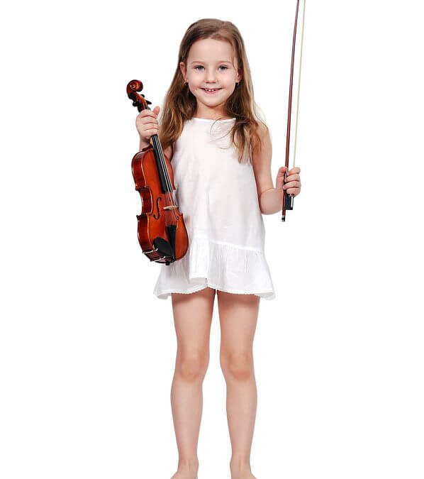meisje met viool